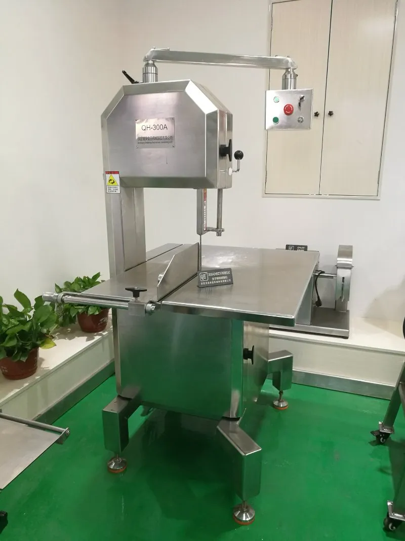 (QH300A Max) Full Stainless Steel Electric Meat Bone Cutter Steak Meat Saw with CE Beef Cutting Machine