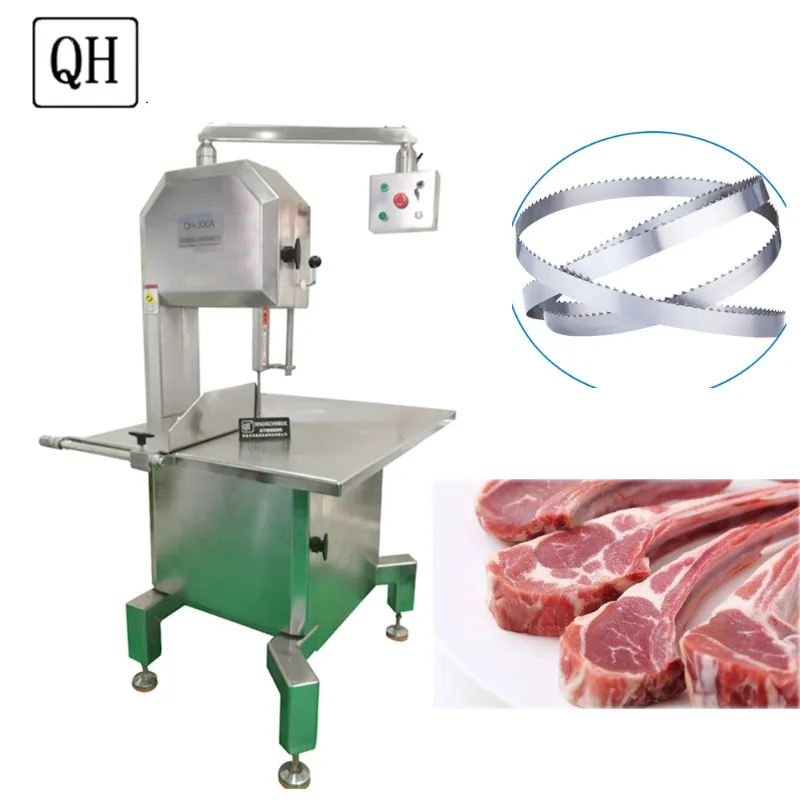 (QH300A Max) Full Stainless Steel Electric Meat Bone Cutter Steak Meat Saw with CE Beef Cutting Machine
