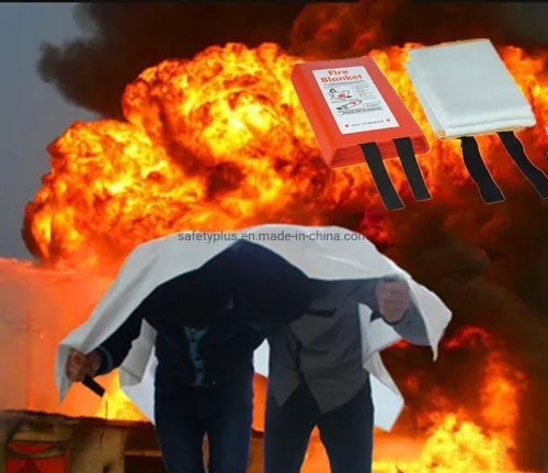 1.2*1.8m Fiberglass Emergency Car Fire Blanket