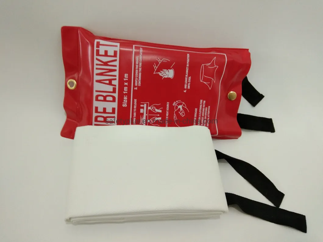 1.2*1.8m Fiberglass Emergency Car Fire Blanket