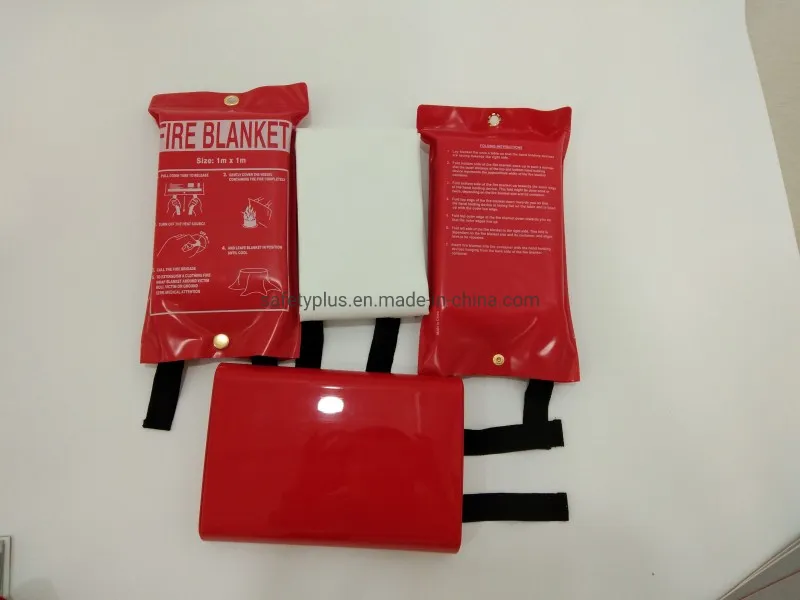 1.2*1.8m Fiberglass Emergency Car Fire Blanket