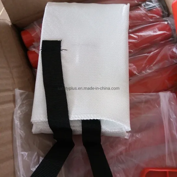 1.2*1.8m Fiberglass Emergency Car Fire Blanket