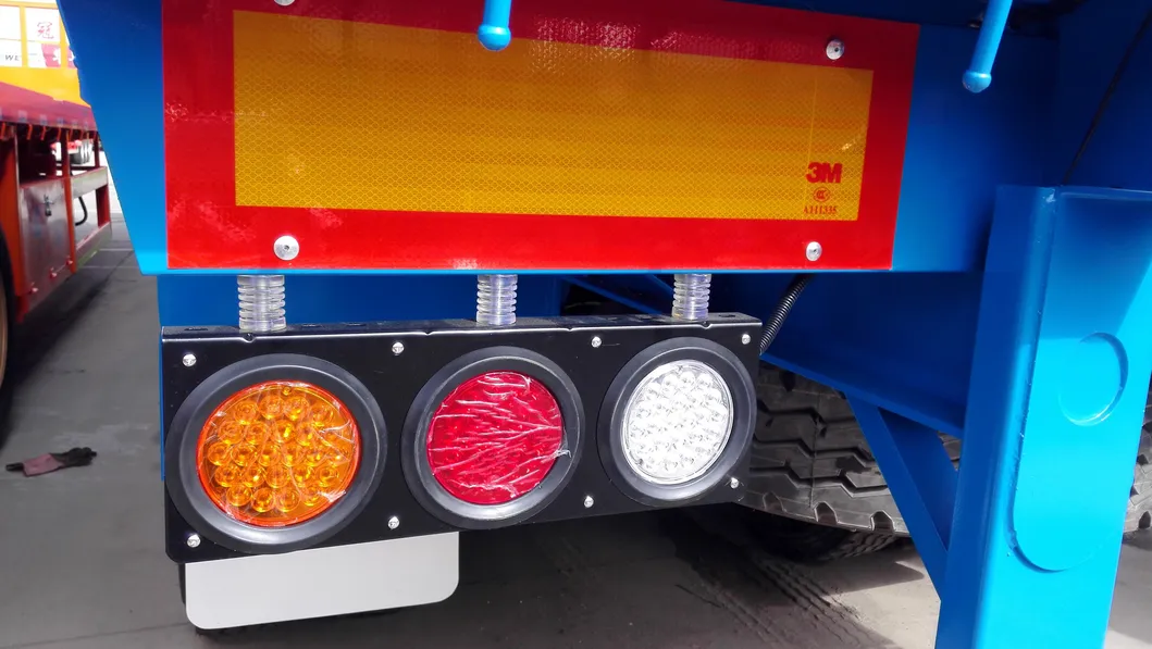 12.5m 50 Ton Side Wall Cargo Transport Utility Semi Trailer