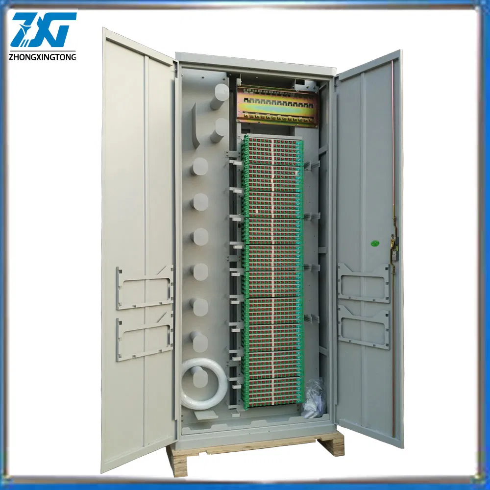 144 Cores Rack Mounted Fiber Optic ODF Patch Panel, ODF Optical Distribution Box