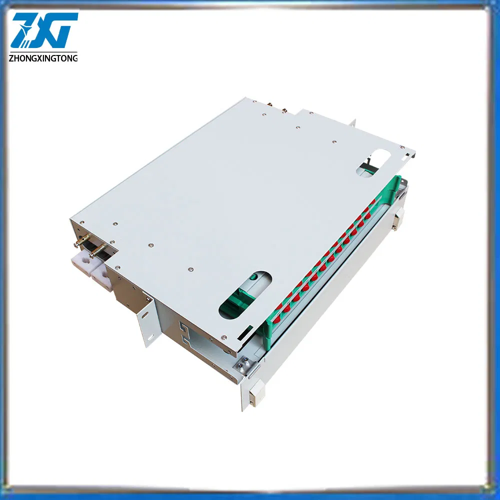 144 Cores Rack Mounted Fiber Optic ODF Patch Panel, ODF Optical Distribution Box