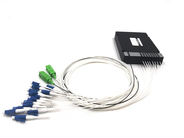 15CH Sc/APC-LC/PC Plastic ABS Box Mux/Demux Optic CWDM