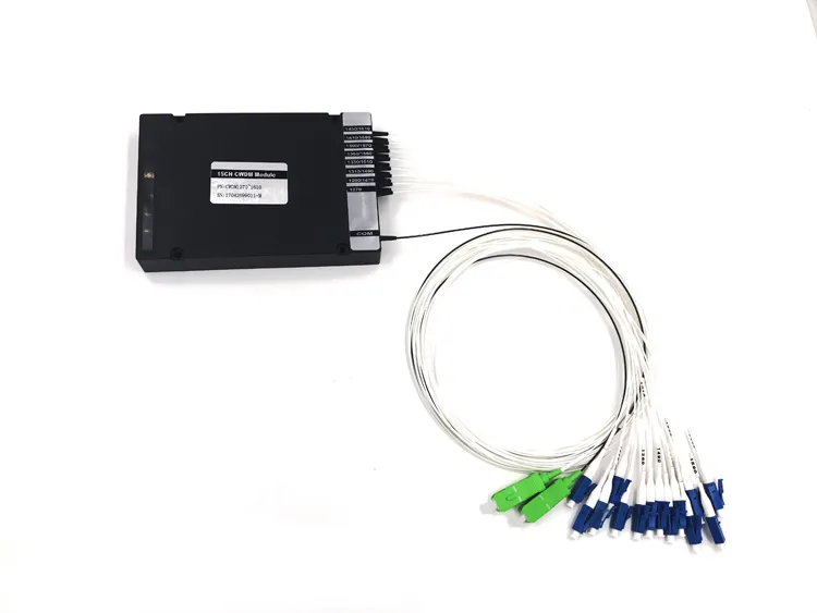 15CH Sc/APC-LC/PC Plastic ABS Box Mux/Demux Optic CWDM