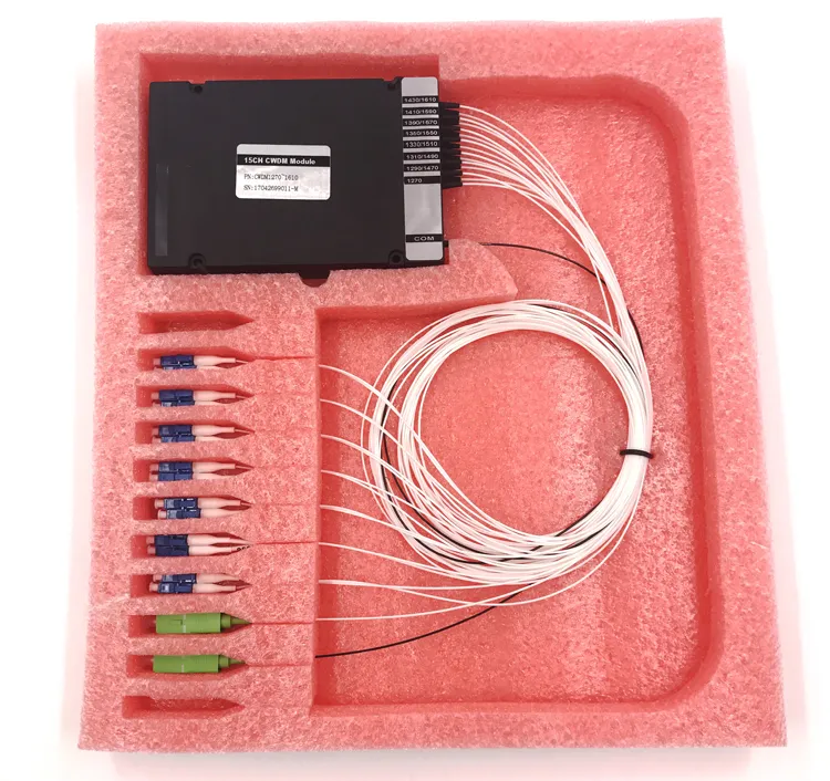 15CH Sc/APC-LC/PC Plastic ABS Box Mux/Demux Optic CWDM