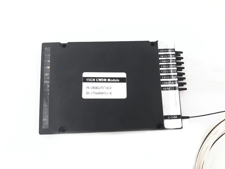 15CH Sc/APC-LC/PC Plastic ABS Box Mux/Demux Optic CWDM