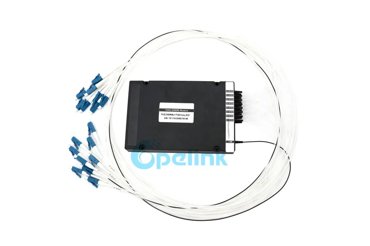 16+1CH 100g DWDM Mux / Demux Module, 0.9mm LC/PC ABS Box Optical DWDM Module