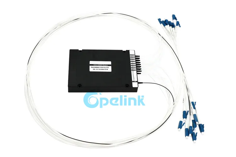 16+1CH 100g DWDM Mux / Demux Module, 0.9mm LC/PC ABS Box Optical DWDM Module