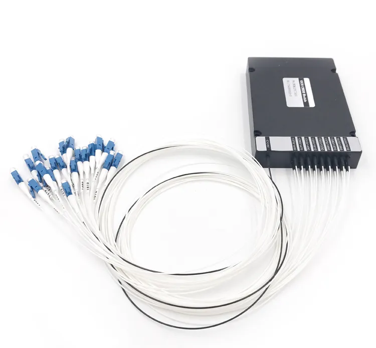 18CH 0.9mm LC/PC Mux/Demux Plastic ABS Box Optical CWDM