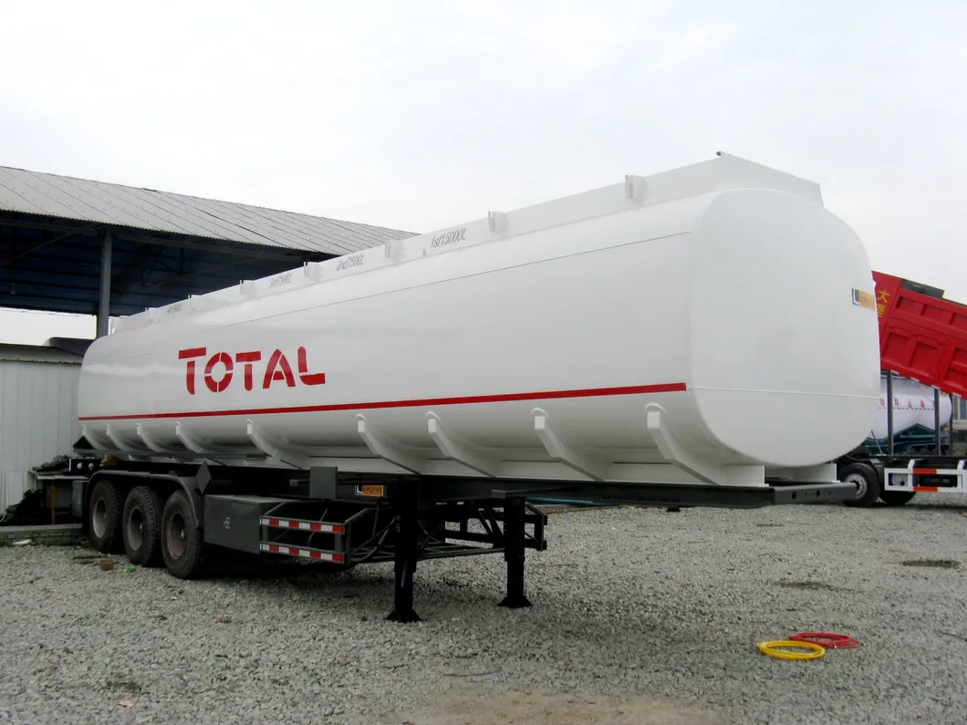 2 Axle/3 Axle 5 Compartments 42 Cbm Oil Tank Trailer 42000L Fuel Tank Trailer