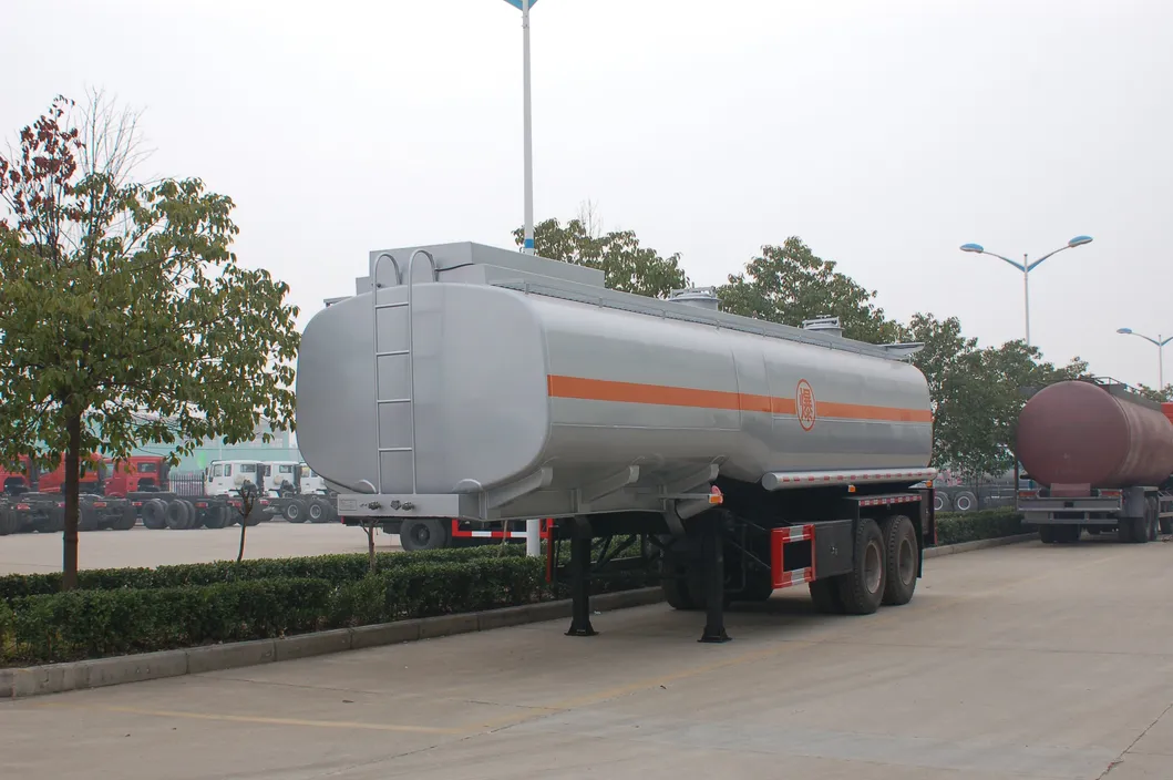 2 Axle/3 Axle 5 Compartments 42 Cbm Oil Tank Trailer 42000L Fuel Tank Trailer