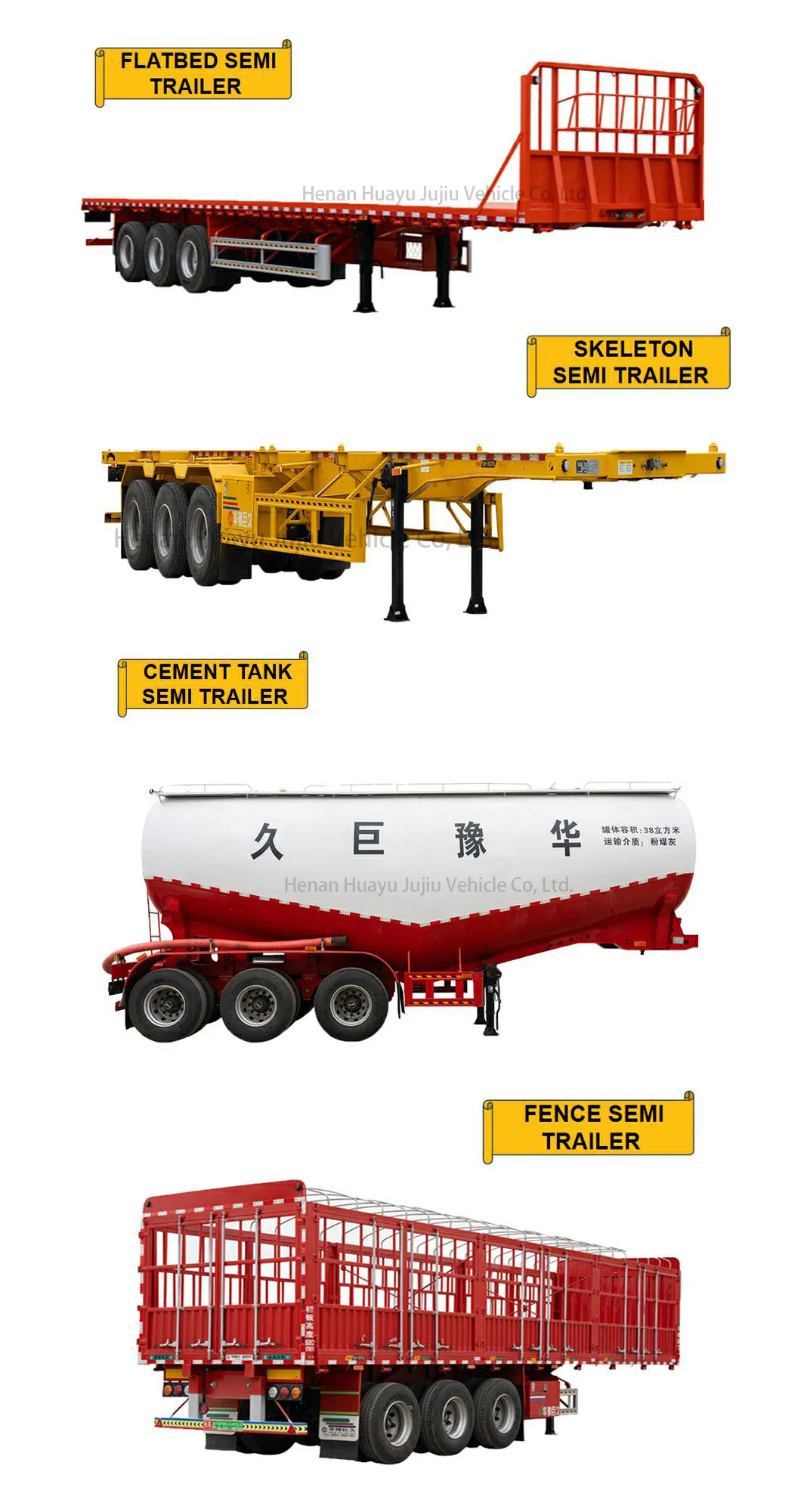 2 Axles 20FT/40FT Skeleton Container Trailer Gooseneck Skeleton for Transportation
