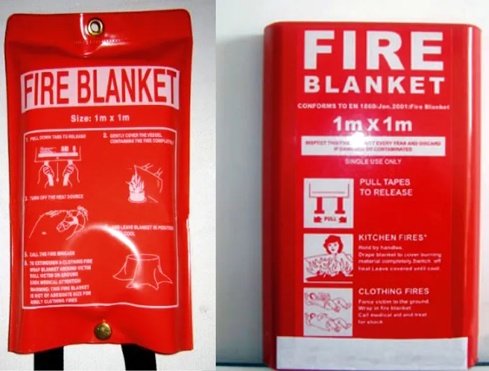 2021 New Emergency Fiberglass Fire Blanket