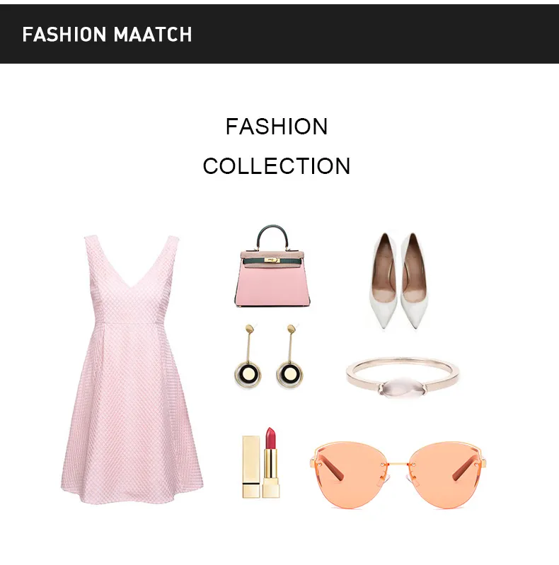 2021 Newly Fashion Cateye PC Lense with Metal Sunglasses