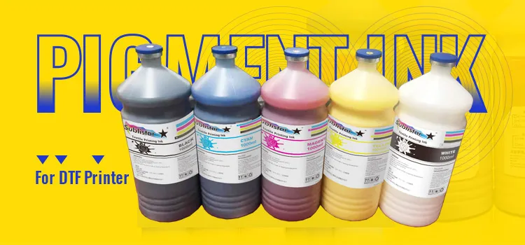 2021 Sublistar High Quality Dtf Textile Ink for Digital Transfer to Film Printing