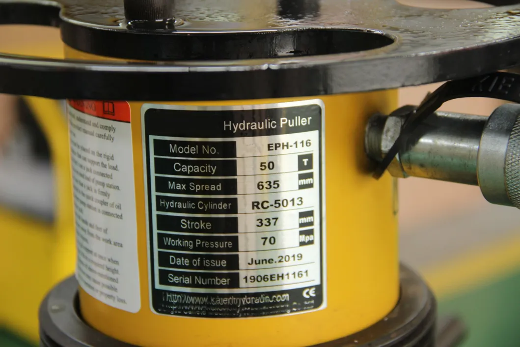 25 Ton Split up Skid-Resistance Hydraulic Puller