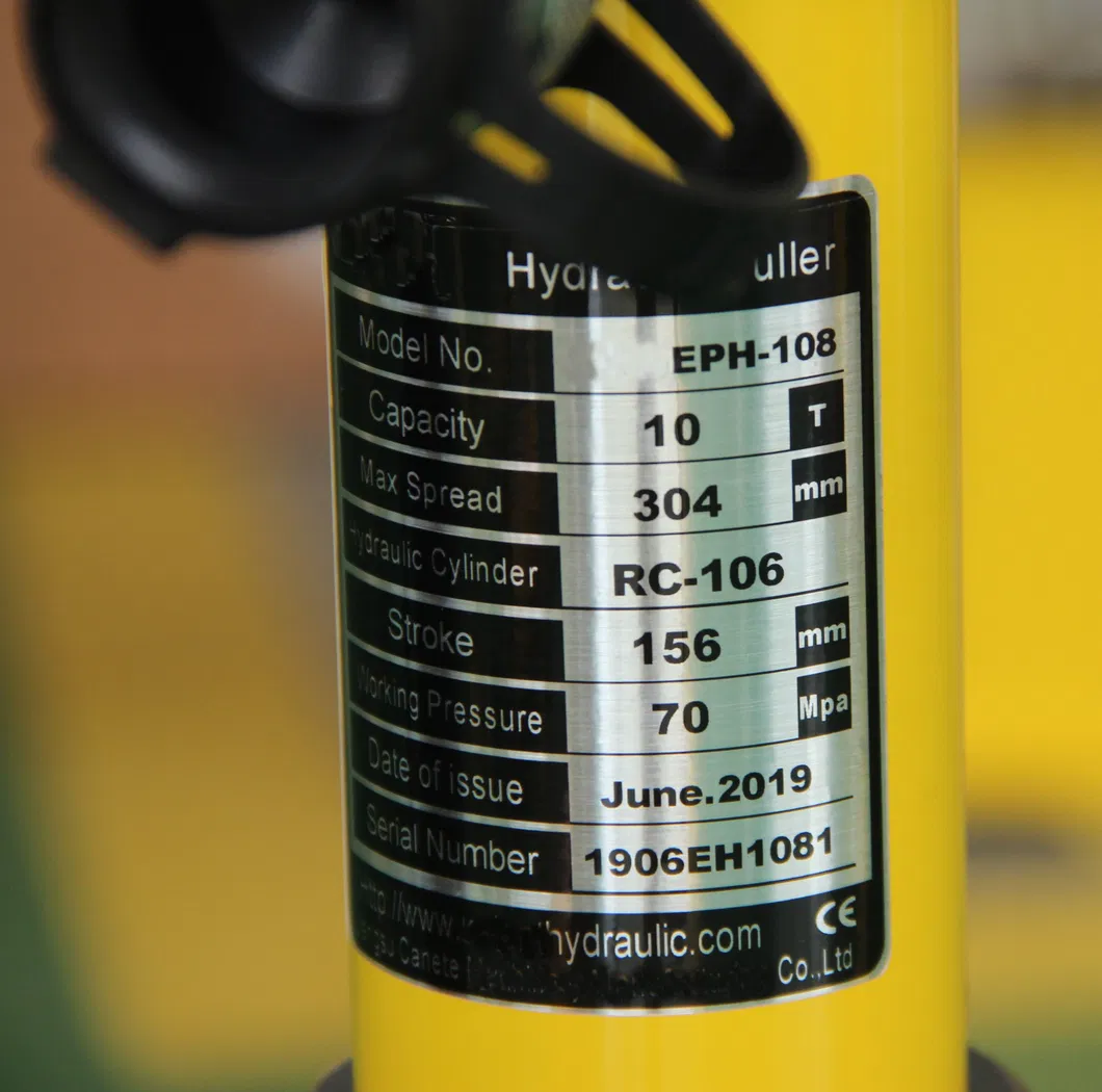 25 Ton Split up Skid-Resistance Hydraulic Puller