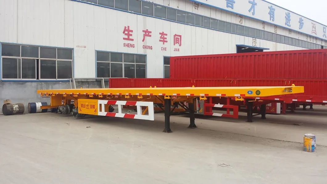 3axle 50tons Utility/Flatbed/Container Semi Trailer