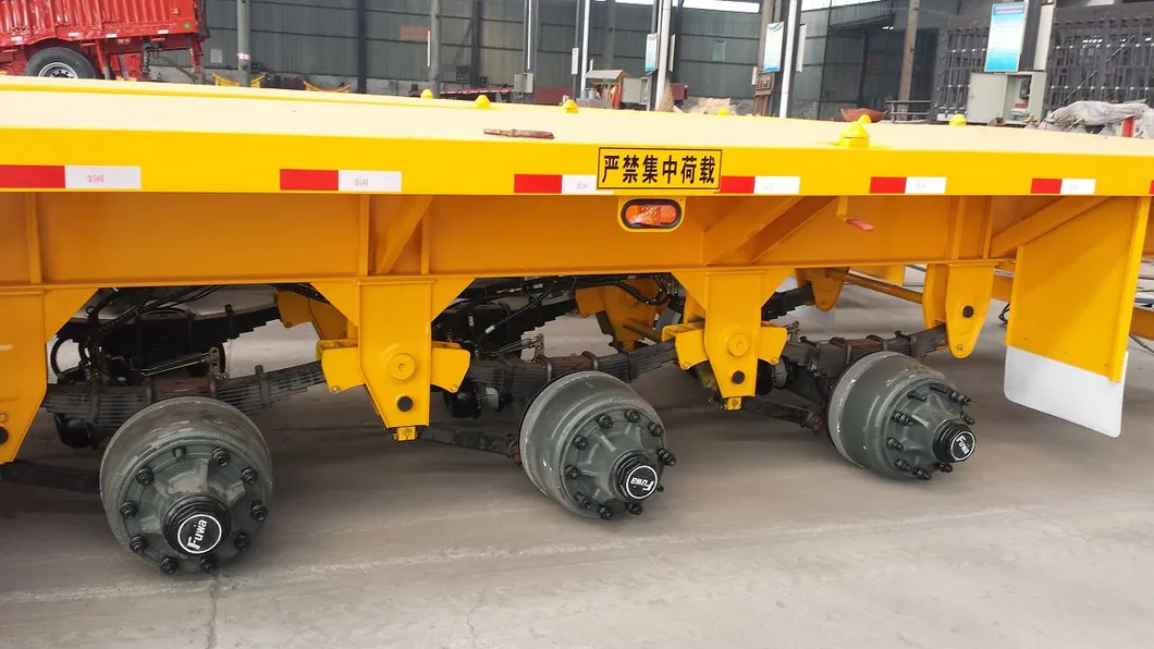 3axle 50tons Utility/Flatbed/Container Semi Trailer