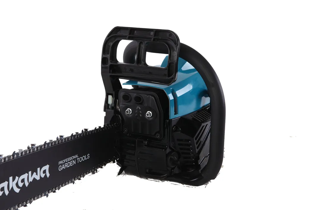 3hanakawa H760 (60) 55.6cc 2-Stroke Chainsaw Professional Loggers Rollomatic Bar Length 18in 20in Optional Big Power Chain Saw, Wood Cutting Machine