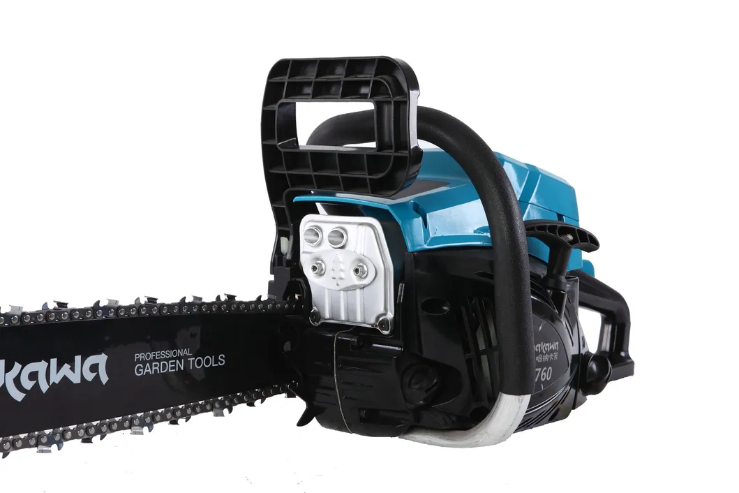 3hanakawa H760 (60) 55.6cc 2-Stroke Gasoline Professional Chainsaw with Rollomatic Bar Length 18in 20in Optional