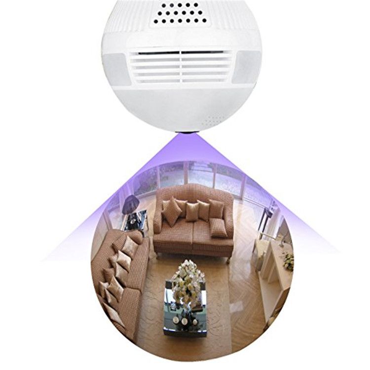3MP Vr Panoramic Motion Detection 360 Degree WiFi Security Camera