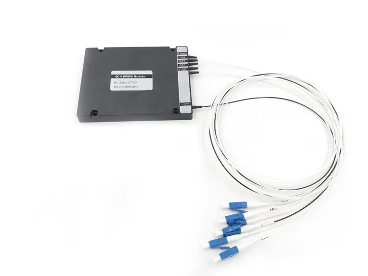 4+1CH 0.9mm LC/PC Plastic ABS Box Optical Demux DWDM
