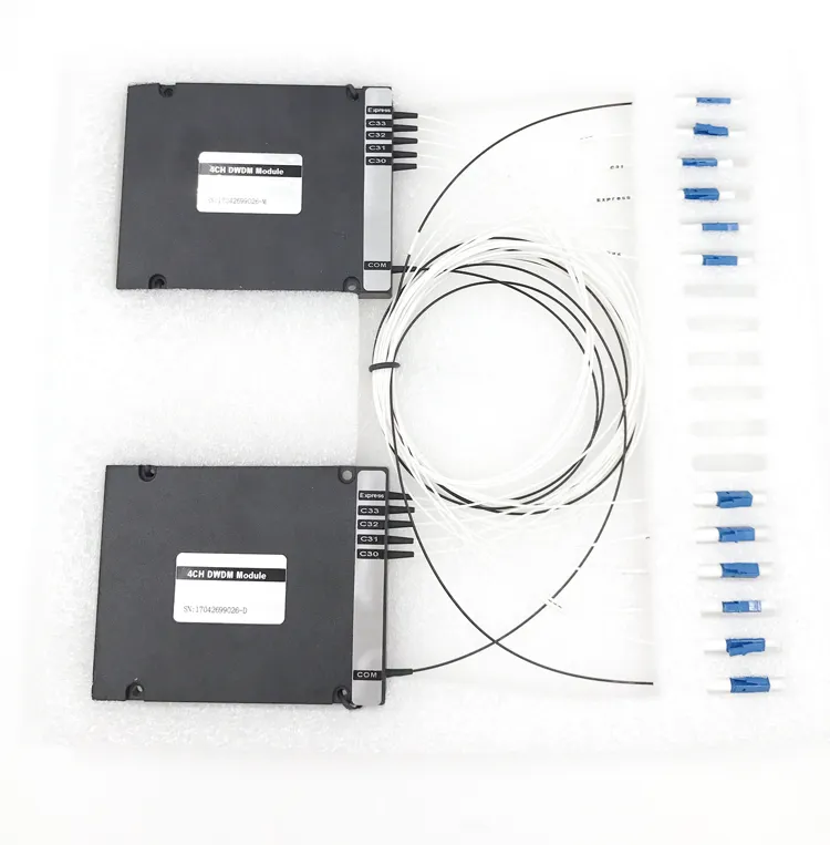 4+1CH 0.9mm LC/PC Plastic ABS Box Optical Demux DWDM