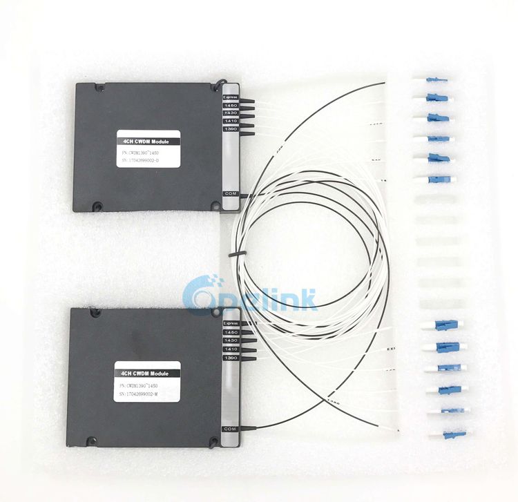 4+1CH 2.0mm LC/Upc ABS Box Mux/Demux Optical CWDM for Gpon Network