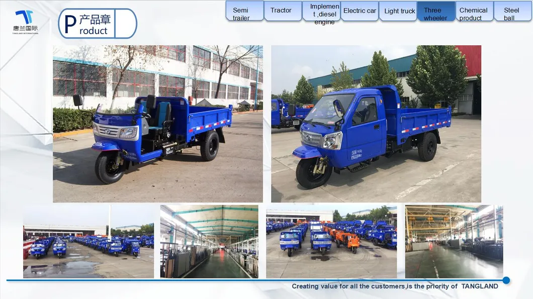 4*2 Wheel Drive Day Cabin Dump/Tipper/Tipping Trucks