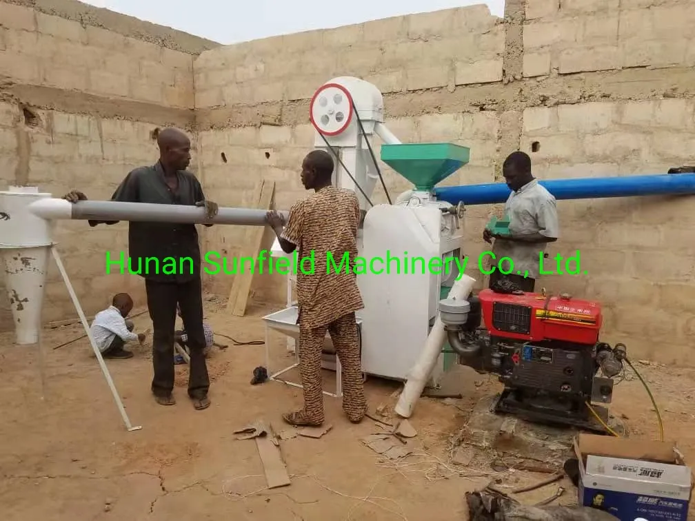 400-500kg/H Small Combined Rice Mill Combined Rice Mill