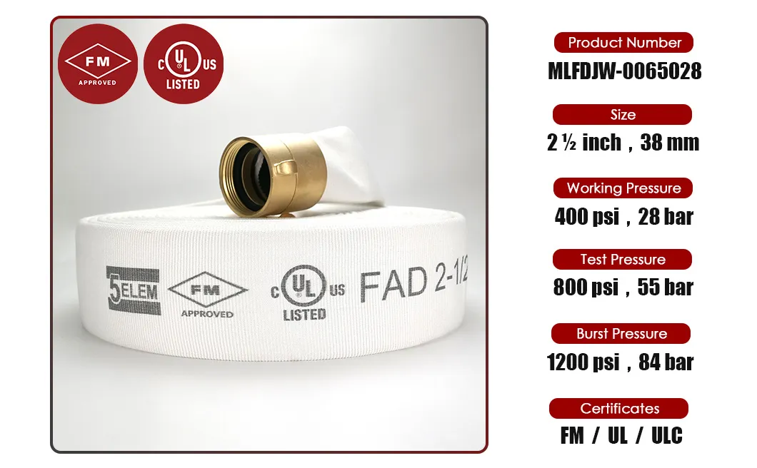 5elem Firefighting Hose/Attack Hose