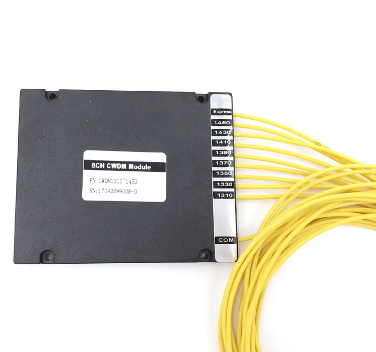 8+1CH 2.0mm LC/PC ABS Box Optical Mux CWDM