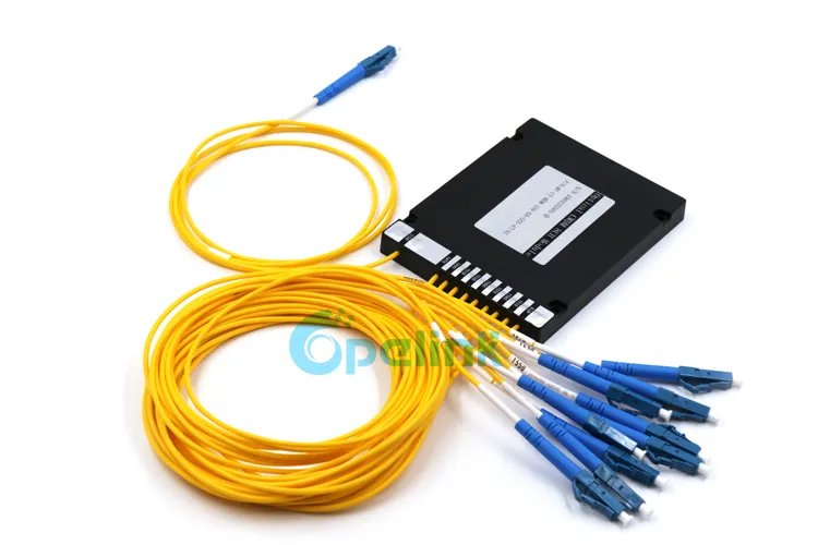 8+1CH 2.0mm LC/Upc ABS Box Optical CWDM Mux/Demux Module