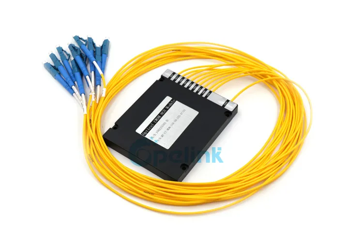 8+1CH 2.0mm LC/Upc ABS Box Optical CWDM Mux/Demux Module