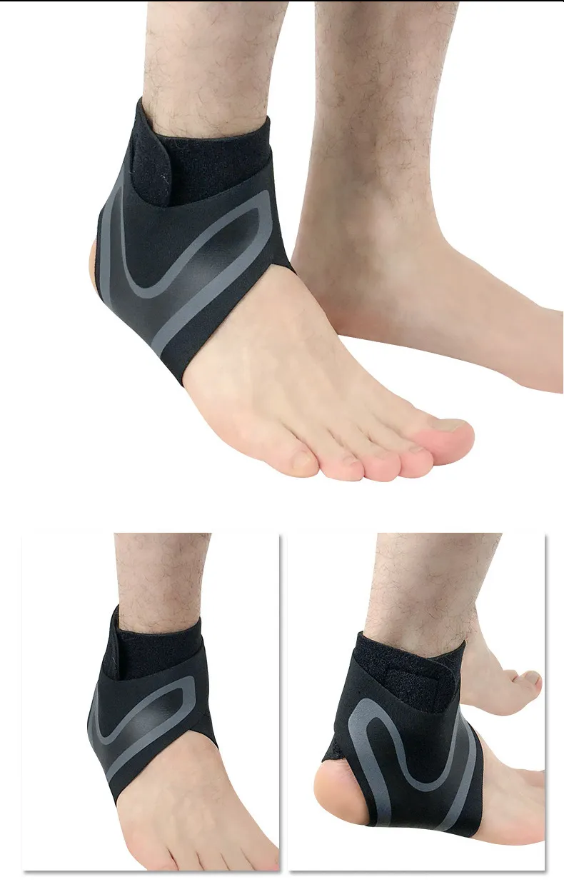 Adjustable Neoprene Wrap Ankle Support for Sports Gym Injury
