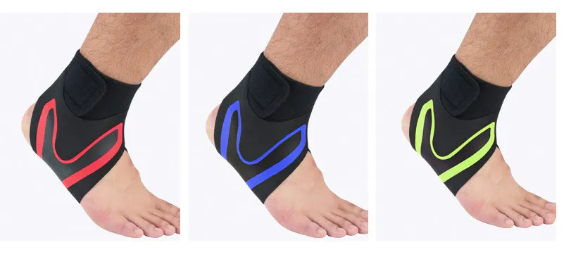Adjustable Neoprene Wrap Ankle Support for Sports Gym Injury