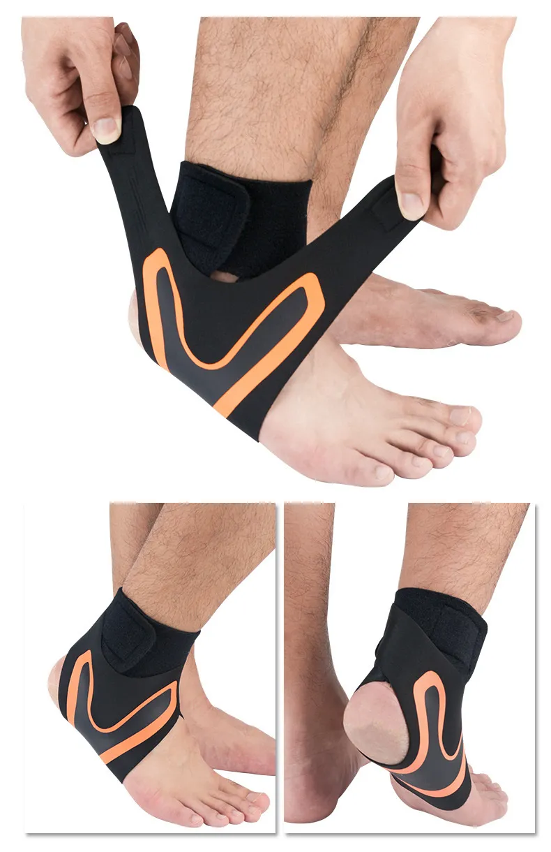 Adjustable Neoprene Wrap Ankle Support for Sports Gym Injury