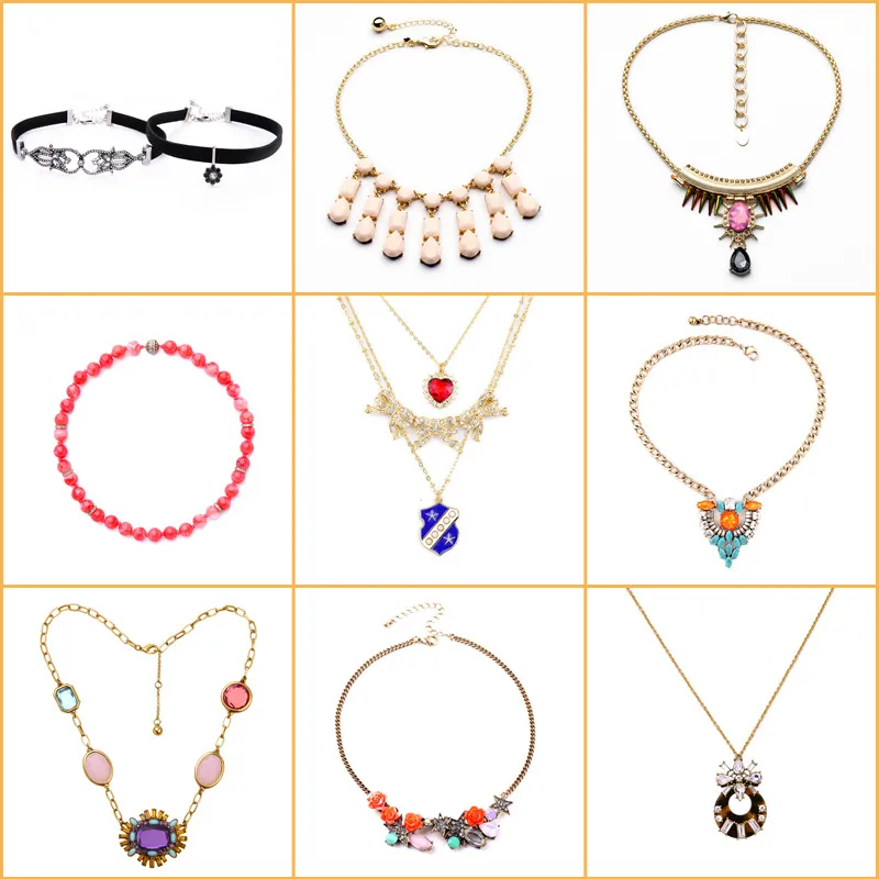 Alloy Diamond Pendant Beach Resort Starfish Necklace