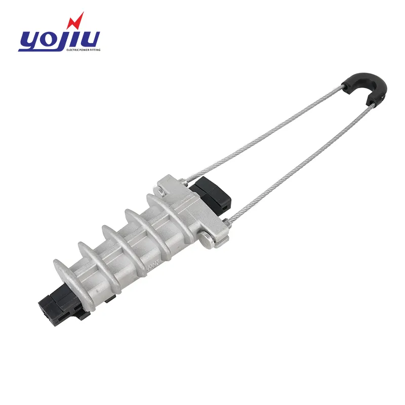 Aluminum Alloy Overhead Line Metal Dead End Cable Tension Clamp