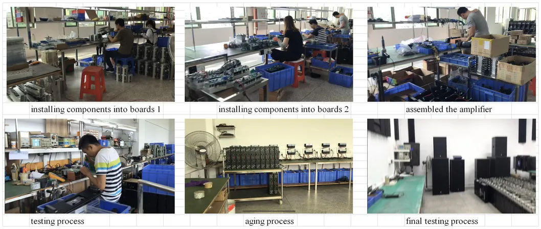 AMP-712 Class H 500 Watts 2u Professional Audio Power Amplifier