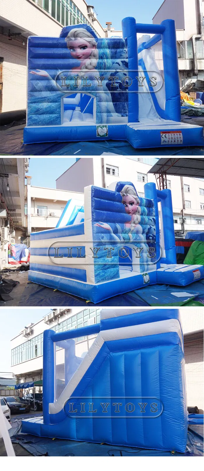 Amusement Theme Park Indoor Inflatable Jumping Castle, Kids Inflatable Moonwalk for Sale
