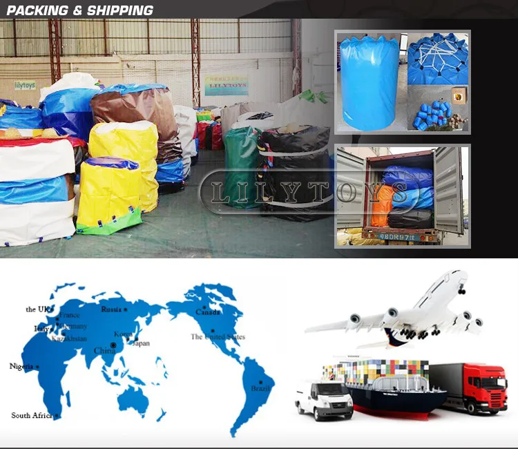 Amusement Theme Park Indoor Inflatable Jumping Castle, Kids Inflatable Moonwalk for Sale