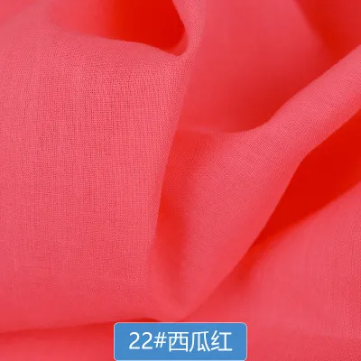 Artificial Cotton Garment Rayon Fabric Viscose Dyed Spun Rayon Piece