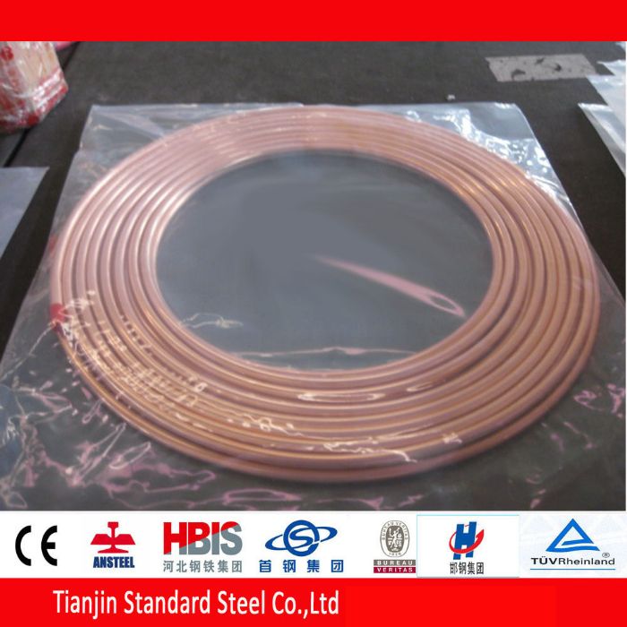 ASTM B68 Bright Annealed Seamless Copper Tube