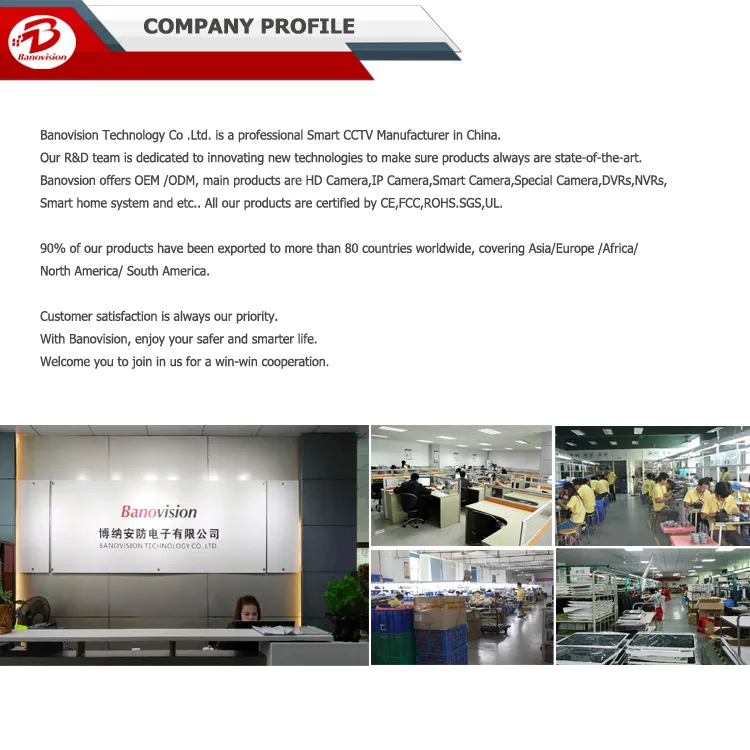 Banovision Security CCTV 2MP 4 in 1 (CVI/TVI/AHD/CVBS) Waterproof Surveillance Video Camera From CCTV Camera Supplier