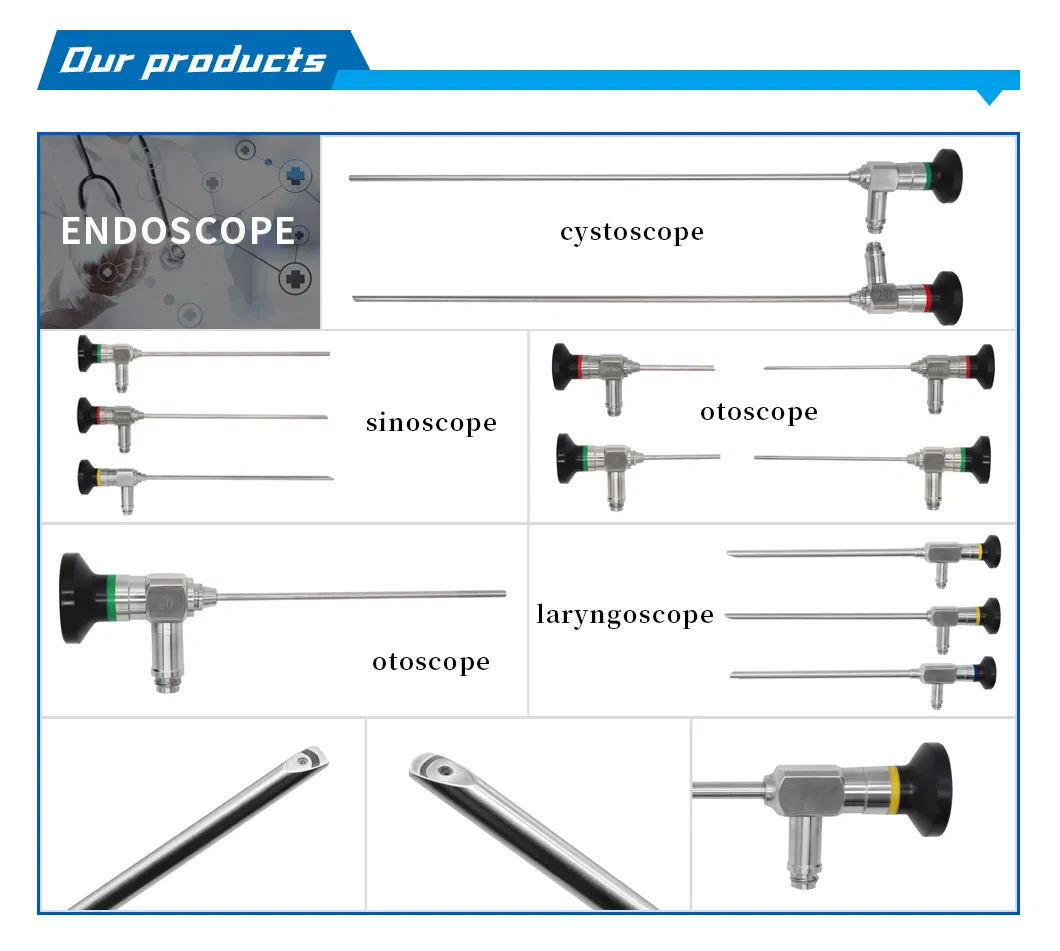 Best Sales Popular Cystoscope 0 Degree Rigid Endoscope Diameter 4mm Surgical Instruments Manufacturer